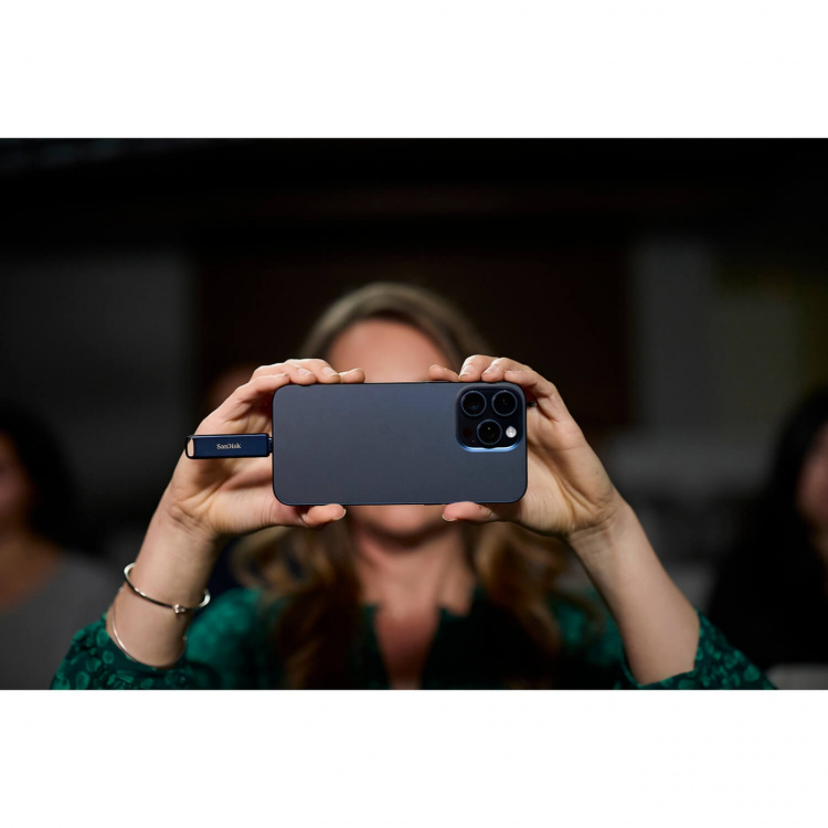 SanDisk USB-stasjon Phone Drive 128 GB SanDisk USB-stasjon Phone Drive 128 GB