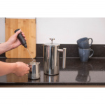 Maku Kaffepresse Gastro Stål 1L