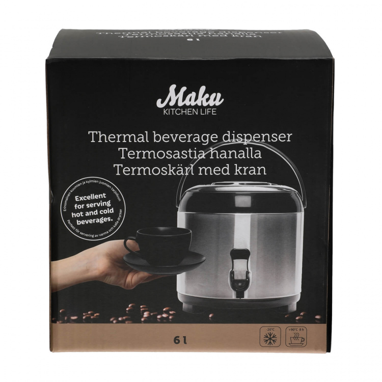 Maku Dispenser Termisk Drikkevaredispenser 6L