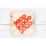 Maku Tallerken Palmblad 25x25cm 10 stk