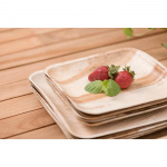 Maku Tallerken Palmblad 20x20cm 10 stk