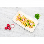 Maku Tallerken Palmblad 16x24cm 10 stk