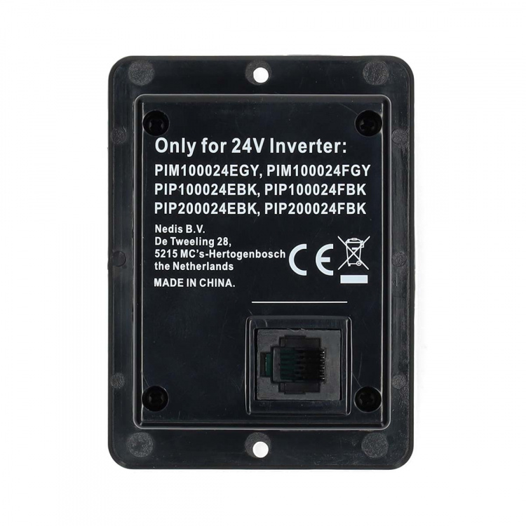 Nedis Power Inverter Fjernkontroll | 6.00 m | RJ12 | Sort