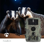 Nedis Wildlife Kamera | 4K@10fps | 50 MPixel | 5 MPixel CMOS | IP65 | Svart No-Glow IR | Nattsyn | Betraktningsvinkel: 60 ° | Bevegelsessensor | Deteksjonsvinkel: 130 ° | Deteksjonsområde: 20 m | Skjermstørrelse: 2.4  Nedis Wildlife Kamera | 4K@10fps | 50 MPixel | 5 MPixel CMOS | IP65 | Svart No-Glow IR | Nattsyn | Betraktningsvinkel: 60 ° | Bevegelsessensor | Deteksjonsvinkel: 130 ° | Deteksjonsområde: 20 m | Skjermstørrelse: 2.4