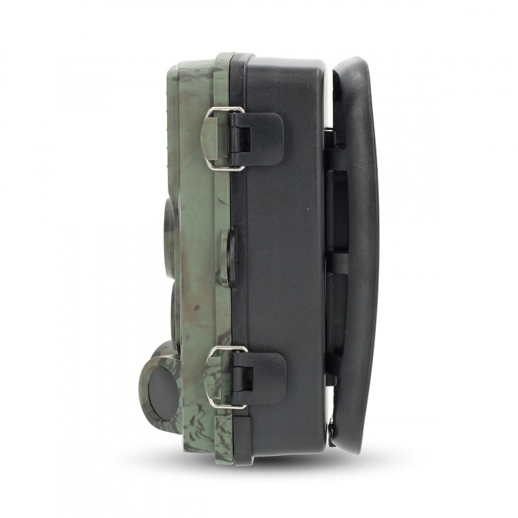 Nedis Wildlife Kamera | 4K@10fps | 50 MPixel | 5 MPixel CMOS | IP65 | Svart No-Glow IR | Nattsyn | Betraktningsvinkel: 60 ° | Bevegelsessensor | Deteksjonsvinkel: 130 ° | Deteksjonsområde: 20 m | Skjermstørrelse: 2.4  Nedis Wildlife Kamera | 4K@10fps | 50 MPixel | 5 MPixel CMOS | IP65 | Svart No-Glow IR | Nattsyn | Betraktningsvinkel: 60 ° | Bevegelsessensor | Deteksjonsvinkel: 130 ° | Deteksjonsområde: 20 m | Skjermstørrelse: 2.4