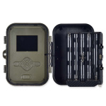 Nedis Wildlife Kamera | 4K@10fps | 50 MPixel | 8 MPixel CMOS | IP65 | Svart No-Glow IR | Nattsyn | Betraktningsvinkel: 100 ° | Bevegelsessensor | Deteksjonsvinkel: 120 ° | Deteksjonsområde: 25 m | Skjermstørrelse: 2.4  Nedis Wildlife Kamera | 4K@10fps | 50 MPixel | 8 MPixel CMOS | IP65 | Svart No-Glow IR | Nattsyn | Betraktningsvinkel: 100 ° | Bevegelsessensor | Deteksjonsvinkel: 120 ° | Deteksjonsområde: 25 m | Skjermstørrelse: 2.4