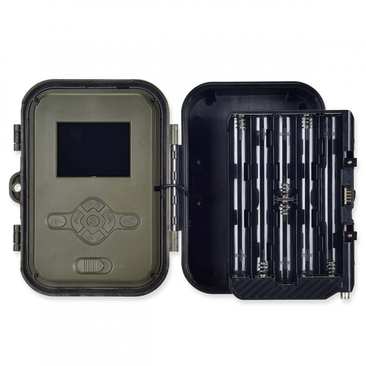 Nedis Wildlife Kamera | 4K@10fps | 50 MPixel | 8 MPixel CMOS | IP65 | Svart No-Glow IR | Nattsyn | Betraktningsvinkel: 100 ° | Bevegelsessensor | Deteksjonsvinkel: 120 ° | Deteksjonsområde: 25 m | Skjermstørrelse: 2.4  Nedis Wildlife Kamera | 4K@10fps | 50 MPixel | 8 MPixel CMOS | IP65 | Svart No-Glow IR | Nattsyn | Betraktningsvinkel: 100 ° | Bevegelsessensor | Deteksjonsvinkel: 120 ° | Deteksjonsområde: 25 m | Skjermstørrelse: 2.4