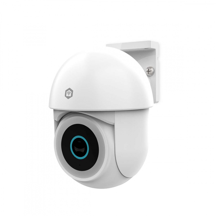 Nedis SmartLife Utendørs kamera | Søkelys | 3MP Full HD 1296p | Panorering og vipping | IP65 | Cloud Storage (valgfritt) / microSD (ikke inkludert) / Onvif | 5 V DC | Med bevegelses sensor | Nattsyn | Hvit Nedis SmartLife Utendørs kamera | Søkelys | 3MP Full HD 1296p | Panorering og vipping | IP65 | Cloud Storage (valgfritt) / microSD (ikke inkludert) / Onvif | 5 V DC | Med bevegelses sensor | Nattsyn | Hvit