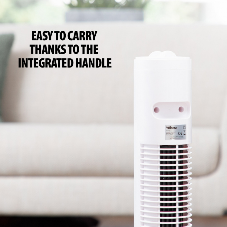 Tristar Søylevifte med timer