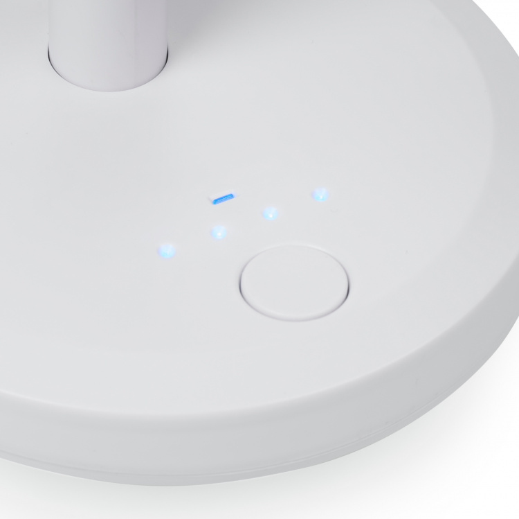 Tristar Oppladbar skrivebordsvifte hvit