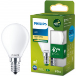 Philips LED E14 Sphere P45 2,3W (40W) Frostet 485lm 2700K Energiklasse A