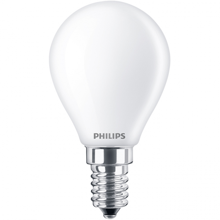 Philips LED E14 Sphere P45 2,3W (40W) Frostet 485lm 2700K Energiklasse A