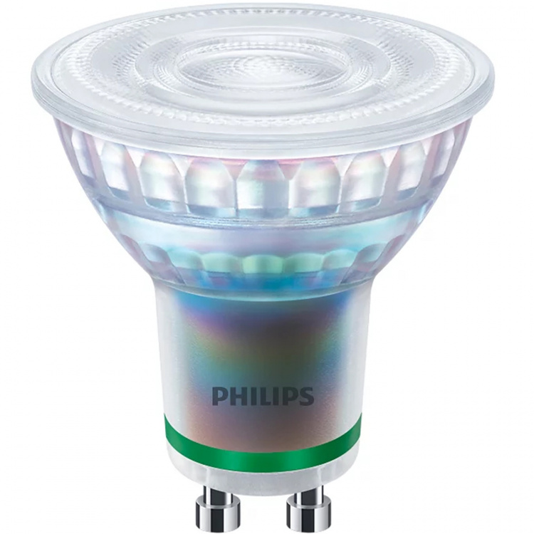 Philips LED GU10 2,1W (50W) 375lm dimbar 2700K Energiklasse A Philips LED GU10 2,1W (50W) 375lm dimbar 2700K Energiklasse A