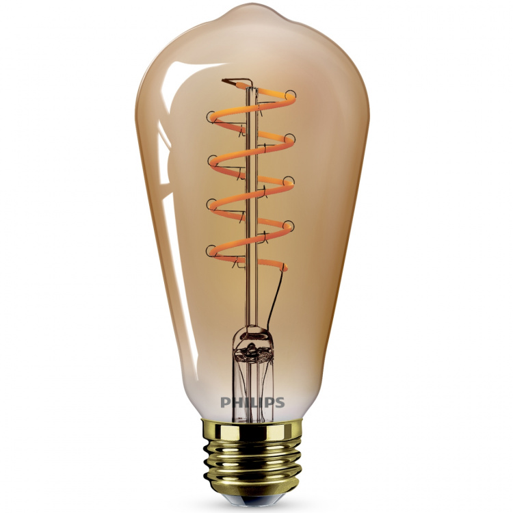 Philips LED SceneSwitch E27 ST64 7-3,8-1W (50W) Deco spiral