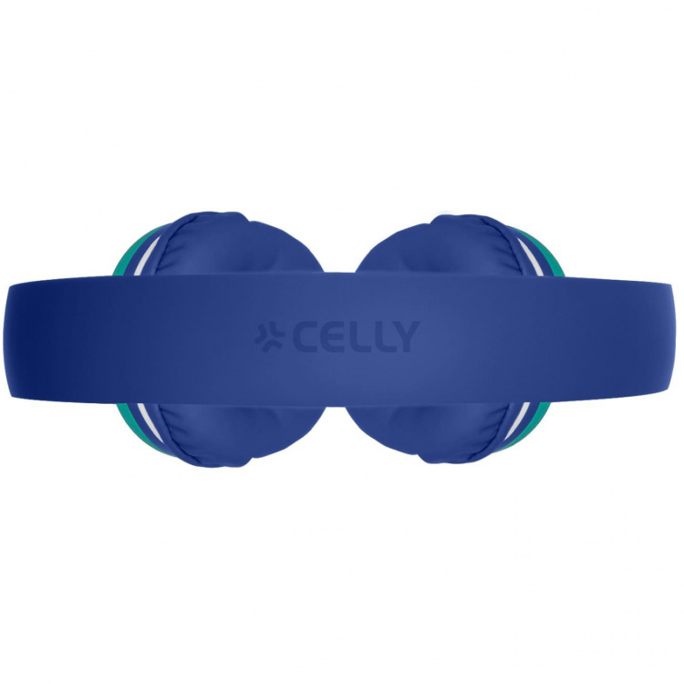Celly KidsBeat 2 - Hodetelefoner med volumbegrensning maks. 85 dB 3,5 mm plugg Blå