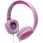 Celly KidsBeat 2 - Hodetelefoner med volumbegrensning maks. 85 dB 3,5 mm plugg Rosa