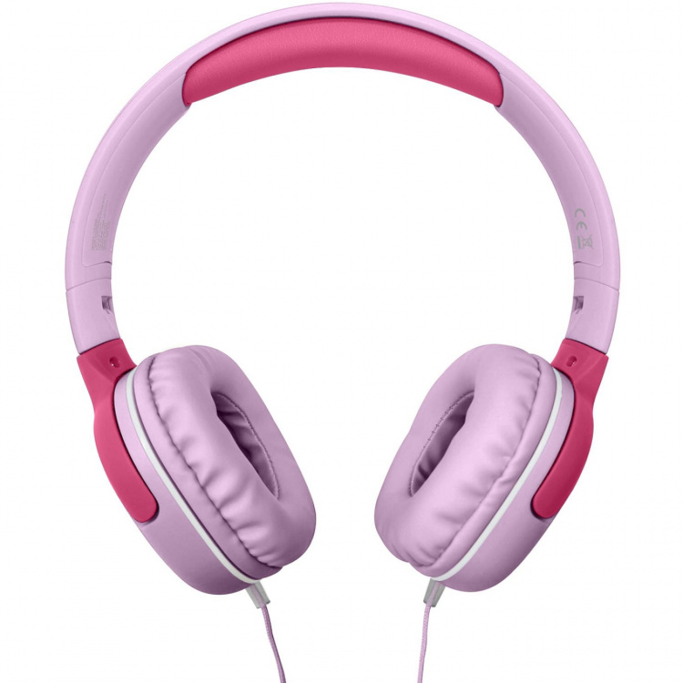 Celly KidsBeat 2 - Hodetelefoner med volumbegrensning maks. 85 dB 3,5 mm plugg Rosa