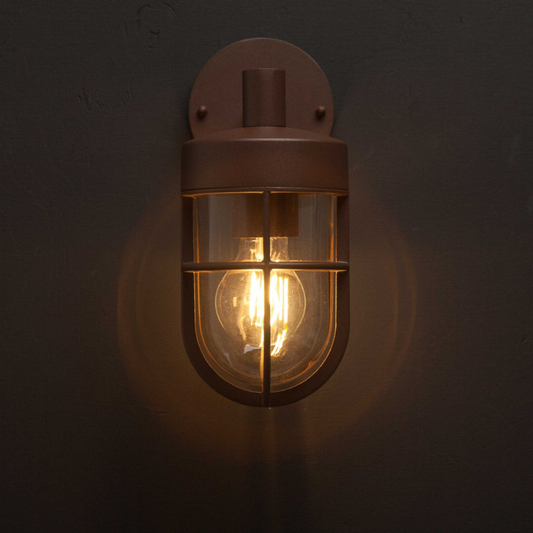 Llitt Jimmy Vegglampe E27 sokkel IP44 Corten Llitt Jimmy Vegglampe E27 sokkel IP44 Corten