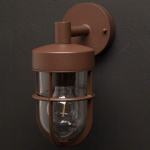 Llitt Jimmy Vegglampe E27 sokkel IP44 Corten Llitt Jimmy Vegglampe E27 sokkel IP44 Corten