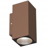 Llitt Mathias II Vegg-LED IP65 3000K 6W 520lm Corten Llitt Mathias II Vegg-LED IP65 3000K 6W 520lm Corten