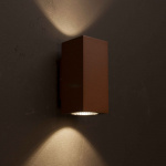 Llitt Mathias II Vegg-LED IP65 3000K 6W 520lm Corten Llitt Mathias II Vegg-LED IP65 3000K 6W 520lm Corten