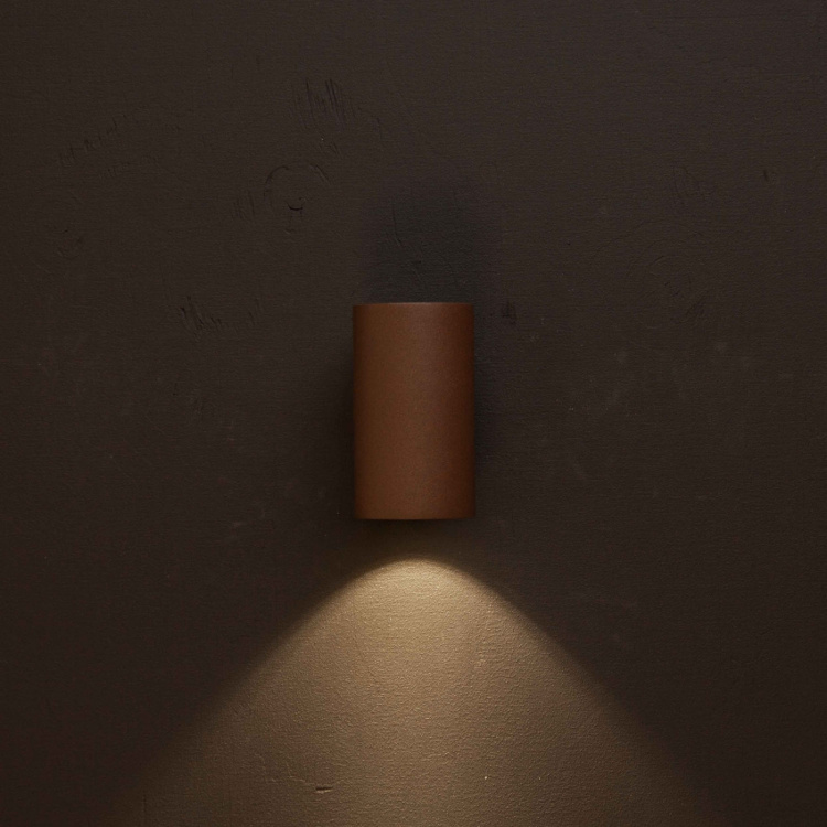 Llitt Erik I Vegg-LED IP65 3000K 2W 293lm Corten