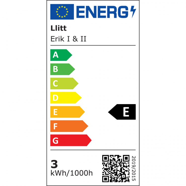 Llitt Erik II Vegg-LED IP65 3000K 6W 494lm Corten Llitt Erik II Vegg-LED IP65 3000K 6W 494lm Corten