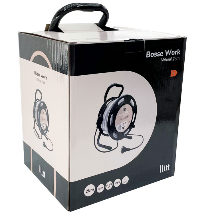 Llitt Bosse Work Wheel Ledstrip arbeidslys 25m IP65 4000K 200W 20000lm