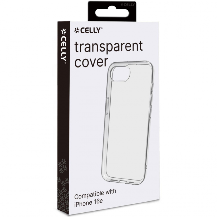 Celly Gelskin TPU-deksel iPhone SE 4 Transparent