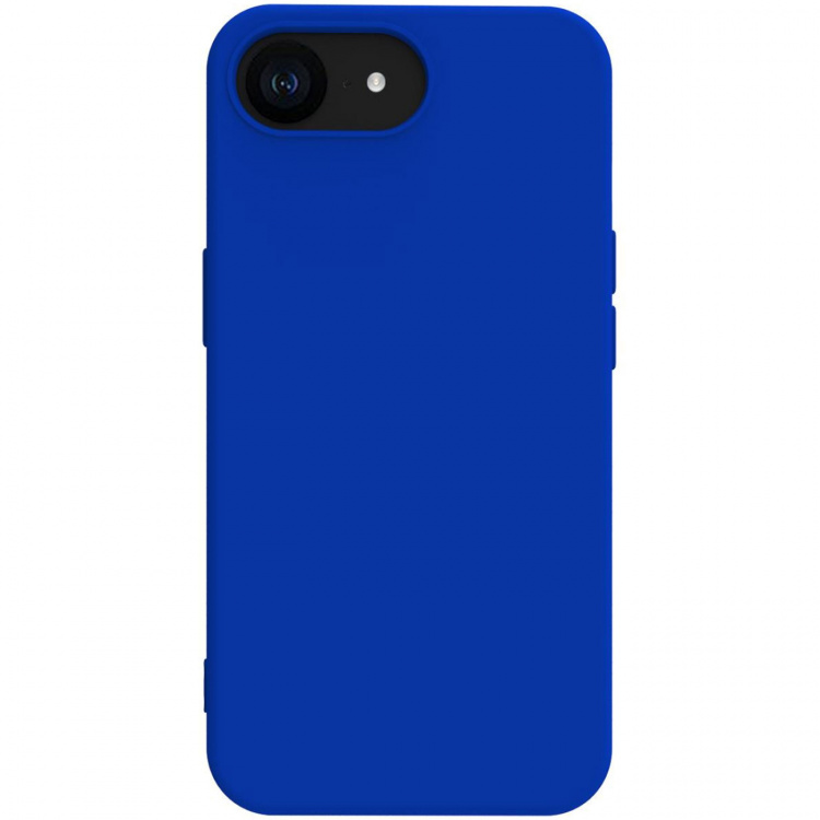 Celly Cromo Soft gummideksel iPhone SE 4 Blå
