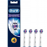 Oral B 3D White Tannbørstehode 4 stk Oral B 3D White Tannbørstehode 4 stk