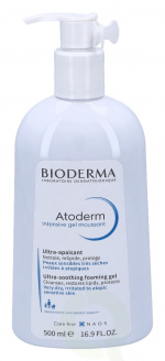 Bioderma Atoderm Intensive Gel Moussant 500 ml Very Dry, Irritated To Atopic Sensitive Skin