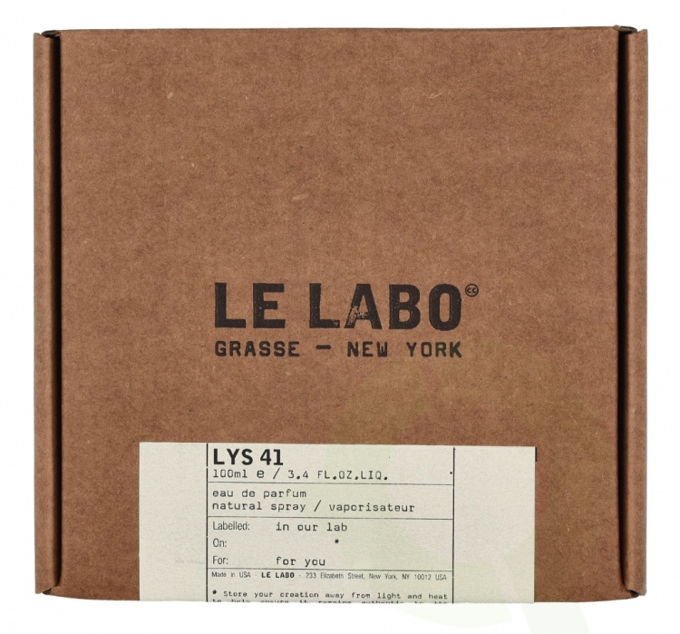 Le Labo LYS 41 Edp Spray 100 ml