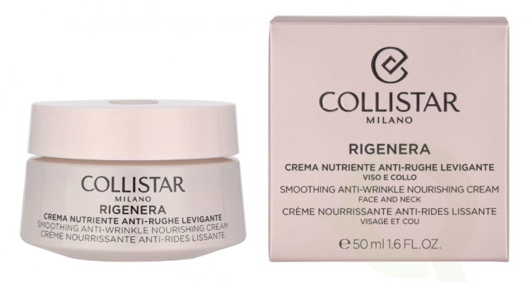 Collistar Rigenera Smoothing Anti-Wrinkle Nourishing Cream 50 ml