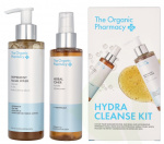 The Organic Pharmacy Hydra Cleanse Set 350 ml Peppermint Face Wash 200 ml/Herbal Toner 150 ml