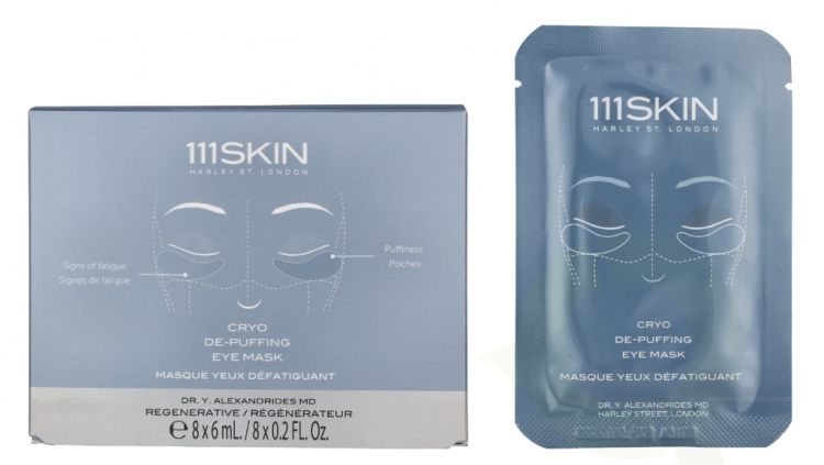111Skin Cryo De-Puffing Eye Mask Set 48 ml 8x6ml