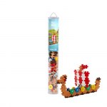 Plus Plus Vikingskip / 100 stk Tube (4312) Plus Plus Vikingskip / 100 stk Tube (4312)