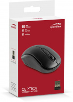 Speedlink CEPTICA Mouse - trådløs, svart