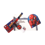 STOR Kids Licensing - Fylt pennal i netting med skrivesaker - Spiderman (017808156)