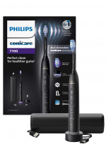 Philips Sonicare svart elektrisk tannbørste serie 7100 HX7421/01