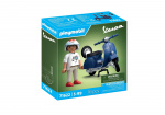 Playmobil 1969 Vespa 150 Sprint Veloce, blå (71622) Playmobil 1969 Vespa 150 Sprint Veloce, blå (71622)