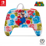 PowerA Forbedret kablet kontroller - Mario Hero Reel (Nintendo Switch) PowerA Forbedret kablet kontroller - Mario Hero Reel (Nintendo Switch)
