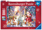 Ravensburger Puslespill Jul i skogen 100 p (10112937)