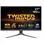 Twisted Minds Blaze Series Flat 27 QHD - 180HZ 0,5MS Fast IPS HDMI 2.1 Gaming Monitor