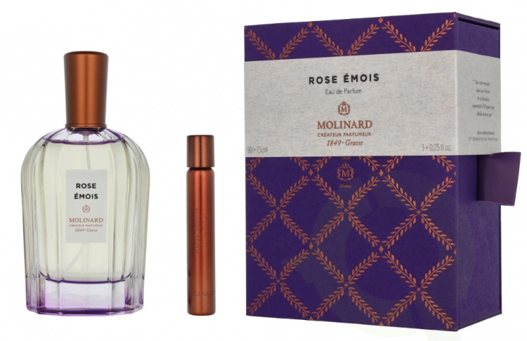 Molinard La Collection Privee Rose Emois Giftset 97.5 ml Edp Spray 90ml/Edp Spray 7,5ml