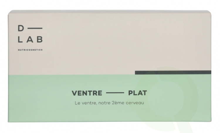 D-Lab Nutricosmetics D-Lab Ventre Plat Set 3 piece Complexe Energie Active 28 caps/Activateur D\'Equilibre 28 caps/Detox Ventre Plat 28 caps