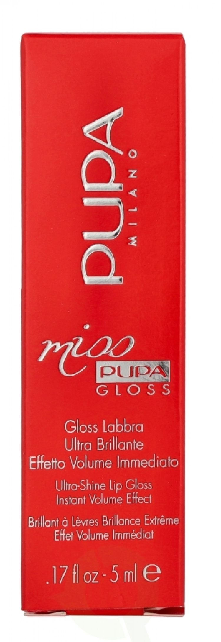 Pupa Milano Pupa Miss Pupa Ultra-Shine Lip Gloss 5 ml #100 Crystal Glass
