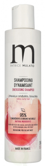Patrice Mulato P. Mulato Energising Treatment Shampoo 200 ml krøllete hår
