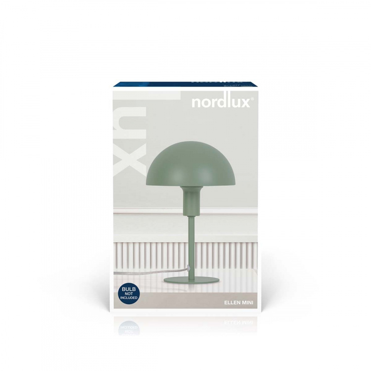 Nordlux Ellen Mini bordlampe Dusty green