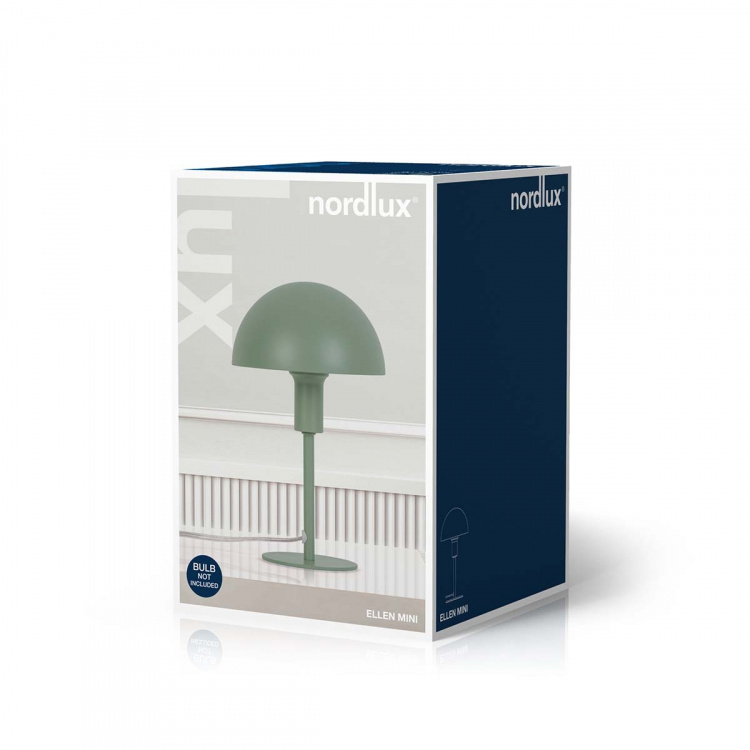 Nordlux Ellen Mini bordlampe Dusty green